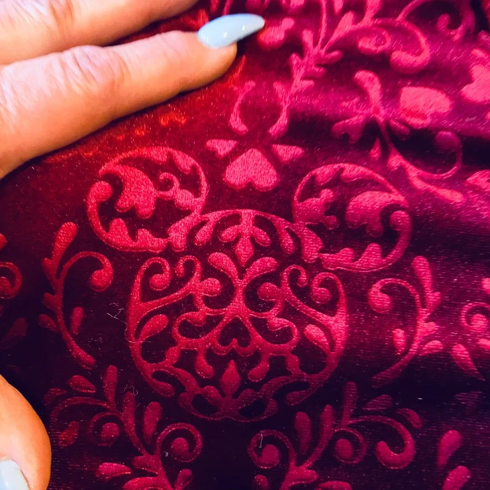 EUC Torrid Disney Mickey Mouse Red Velvet Dress 3X - Picture 8 of 16